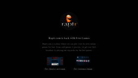 What Secure.raptr.com website looked like in 2020 (3 years ago)