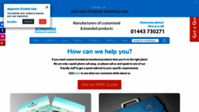 What Screentec.co.uk website looked like in 2020 (3 years ago)