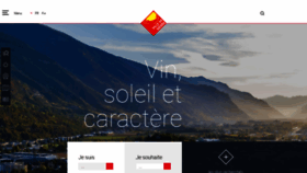 What Sierre.ch website looked like in 2020 (3 years ago)