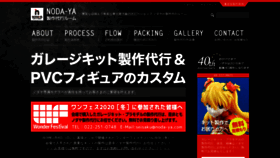 What Seisaku-noda-ya.com website looked like in 2020 (3 years ago)