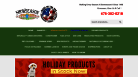 What Showseasonproducts.com website looked like in 2020 (3 years ago)