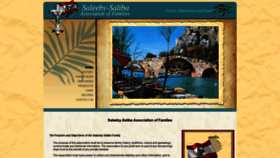 What Saleeby-saliba.org website looked like in 2020 (3 years ago)