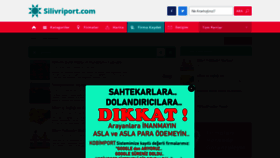 What Silivriport.com website looked like in 2020 (3 years ago)