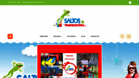 What Saltosetrambolhoes.pt website looked like in 2020 (3 years ago)