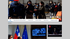 What Seguridadpublica.cl website looked like in 2020 (3 years ago)