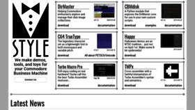 What Style64.org website looked like in 2020 (3 years ago)