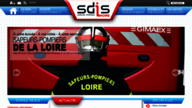 What Sdis42.fr website looked like in 2020 (3 years ago)