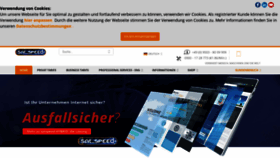 What Satspeed.de website looked like in 2020 (3 years ago)