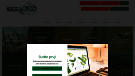 What Skeagis.sk website looked like in 2020 (3 years ago)