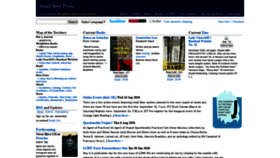 What Smallbeerpress.com website looked like in 2020 (3 years ago)