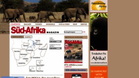 What Sued-afrika.de website looked like in 2020 (5 years ago)