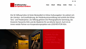 What Sk-kultur.de website looked like in 2020 (3 years ago)