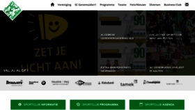 What Sc-genemuiden.nl website looked like in 2020 (3 years ago)