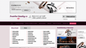 What Svatebni-katalog.cz website looked like in 2020 (3 years ago)