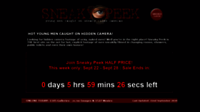 What Sneakypeak.net website looked like in 2020 (3 years ago)