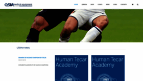 What Sportmedical.it website looked like in 2020 (3 years ago)