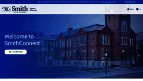 What Smithalumniconnect.com website looked like in 2020 (3 years ago)