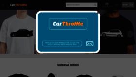 What Shop.carthrottle.com website looked like in 2020 (3 years ago)