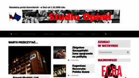 What Studioopinii.pl website looked like in 2020 (3 years ago)