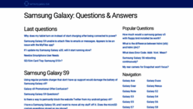 What Samsungus.org website looked like in 2020 (3 years ago)