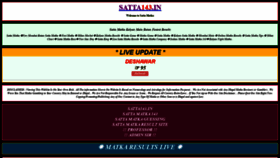 What Satta143.in website looked like in 2020 (5 years ago)