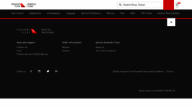 What Store.qantas.com website looked like in 2020 (3 years ago)