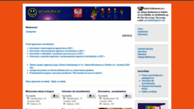 What Sp1sokolka.pl website looked like in 2020 (3 years ago)