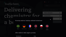 What Surfachem.pl website looked like in 2020 (3 years ago)