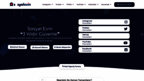 What Sosyalevin.com website looked like in 2020 (4 years ago)
