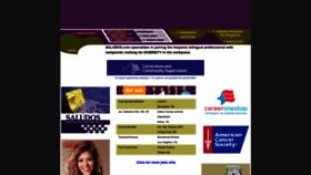 What Saludos.com website looked like in 2020 (3 years ago)