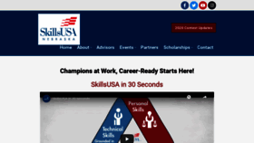 What Skillsusanebraska.org website looked like in 2020 (3 years ago)