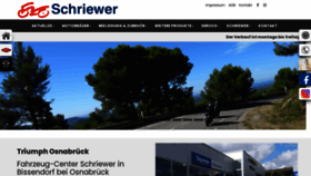 What Schriewer.de website looked like in 2020 (4 years ago)