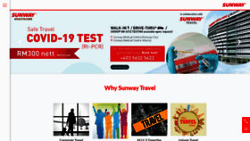 What Sunway.travel website looked like in 2020 (3 years ago)