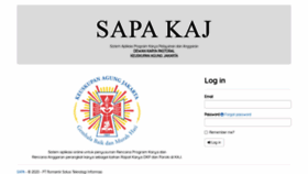 What Sapa.kaj.or.id website looked like in 2020 (3 years ago)