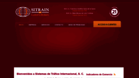 What Sitrainsc.com website looked like in 2020 (3 years ago)