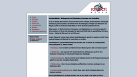 What Schubertmedia.de website looked like in 2020 (3 years ago)