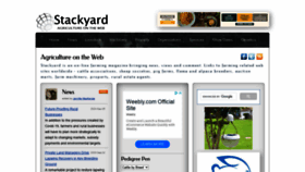 What Stackyard.com website looked like in 2020 (3 years ago)