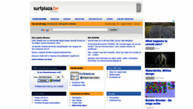 What Surfplaza.be website looked like in 2020 (3 years ago)
