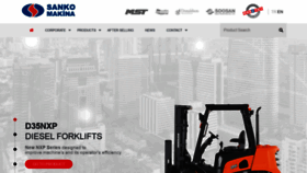 What Sankomakina.com.tr website looked like in 2020 (3 years ago)