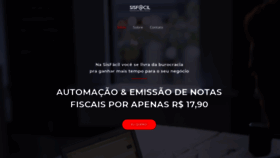 What Sisfacil.com.br website looked like in 2020 (3 years ago)