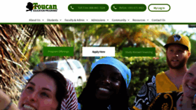 What Studyinbelize.com website looked like in 2020 (3 years ago)