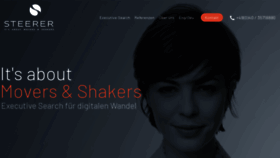 What Steerer.com website looked like in 2020 (3 years ago)
