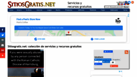 What Sitiosgratis.net website looked like in 2020 (3 years ago)