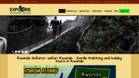 What Safarisrwandasafari.com website looked like in 2020 (3 years ago)