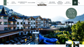 What Sporthotel-sillian.at website looked like in 2020 (3 years ago)