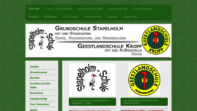 What Schule-erfde.de website looked like in 2020 (3 years ago)