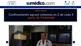 What Sumedico.com website looked like in 2020 (3 years ago)