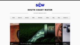 What Southcoastwater.co.uk website looked like in 2020 (3 years ago)