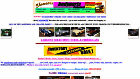 What Showcars-bodyparts.com website looked like in 2020 (3 years ago)