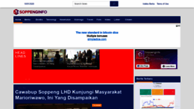 What Soppeng.info website looked like in 2020 (3 years ago)